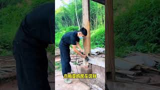 Renovation Of A Century-Old Log House | How To Improve Frame Without Destroying Log House #build
