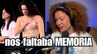 Rosalía y Carminho en directo por primera vez | Reacción y análisis MEMÓRIA @carminho @rosalia