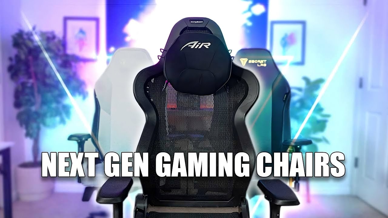 New DXRacer AirMesh - This Gaming Chair is from the Future!