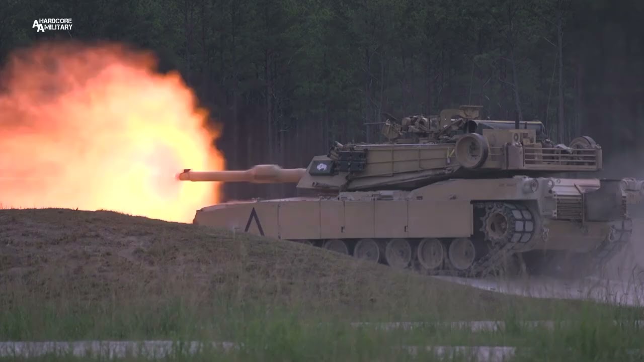 M1A1 Abrams Gunnery | 2nd Tank Battalion Big Tank take lil' Tank