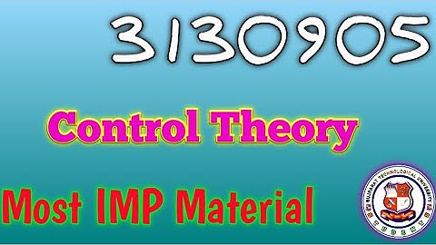3130905-control theory question bank GTU examination 2022 #gtu #exampaper #pyqpaper #engineering