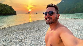 CHEGUEI na PRAIA MAIS LINDA DA TAILÂNDIA - KRABI, PHI PHI OU PHUKET? - Estevam Pelo Mundo