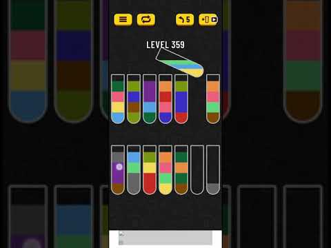 How to do Water sort Puzzle level 359 | Water sort puzzle | Color Sorting Game | Gaming Shortcuts |