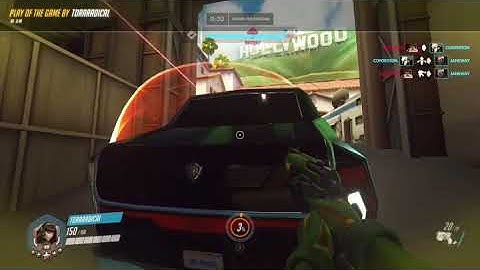 DVa quintuple kill for Play of The Game.