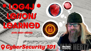 CyberSecurity 101:  Log4j Vulnerability - Lessons Learned (CVE-2021-44228)
