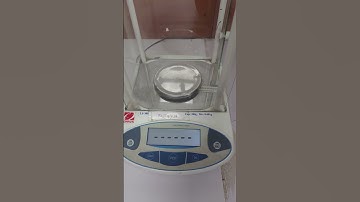 OHAUS LS-300 Weighing calibration