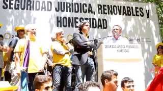 Miguel Ángel Revilla - ANPIER - MANIFESTACIÓN #21Jrenovables