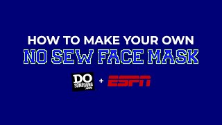 How To Make Your Own No Sew Mask
