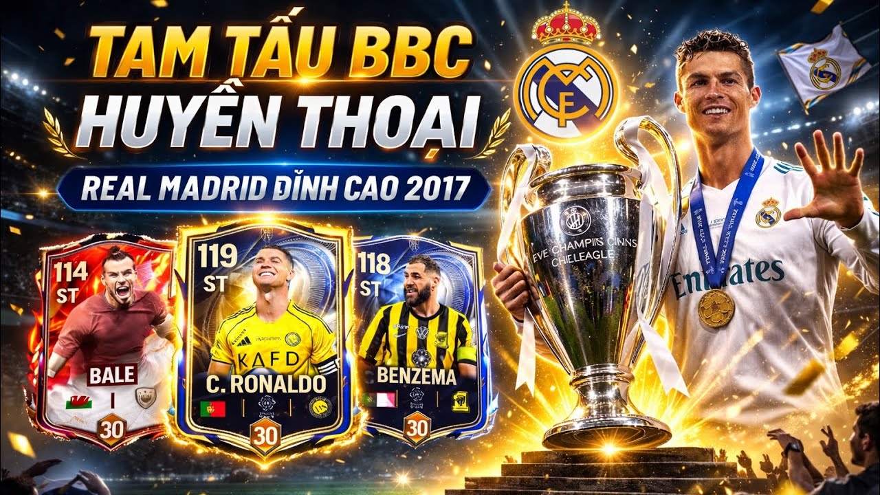 Trải Nghiệm Tam Tấu Đỉnh Cao Của Realmadrid Leo Rank FC Mobile Liệu Có Hiệu Quả ?