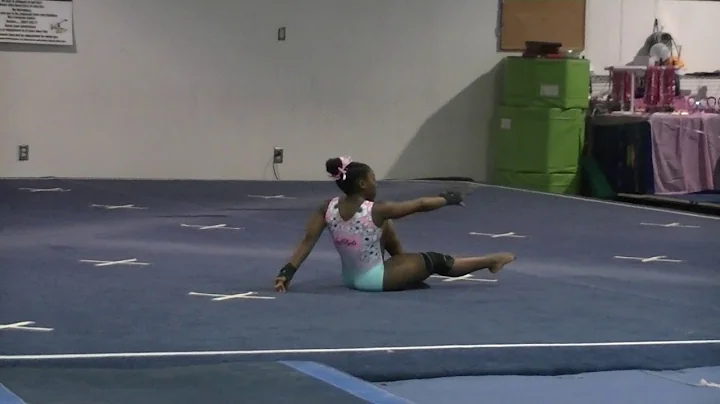 Lena Hicks' Level 8 Floor Routine, Feb. 7, 2021