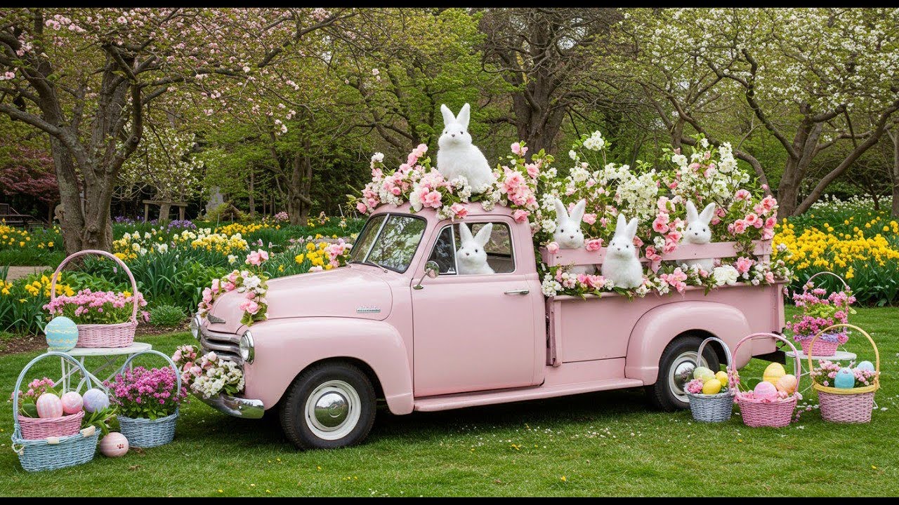 Dreamy Easter Jazz — A Soft Journey Through Spring Magic | Cozy Bunny Dreams & Jazz Music_025