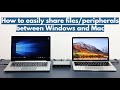 How to easily share files/peripherals between Windows and Mac (ATEN US3342)