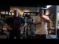竹本直人IFBB PROとポパイ関根選手の背中トレーニング 大会後初合トレ