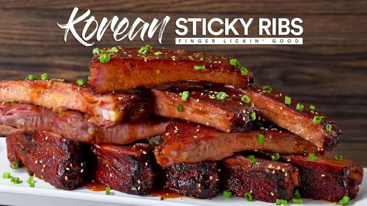 Spicy Garlic STICKY Ribs Sous Vide! YouTube