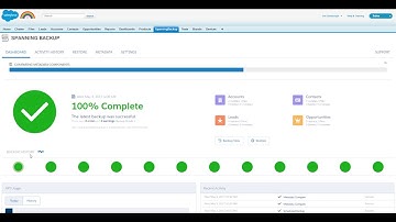 Spanning Backup for Salesforce: Metadata Comparison