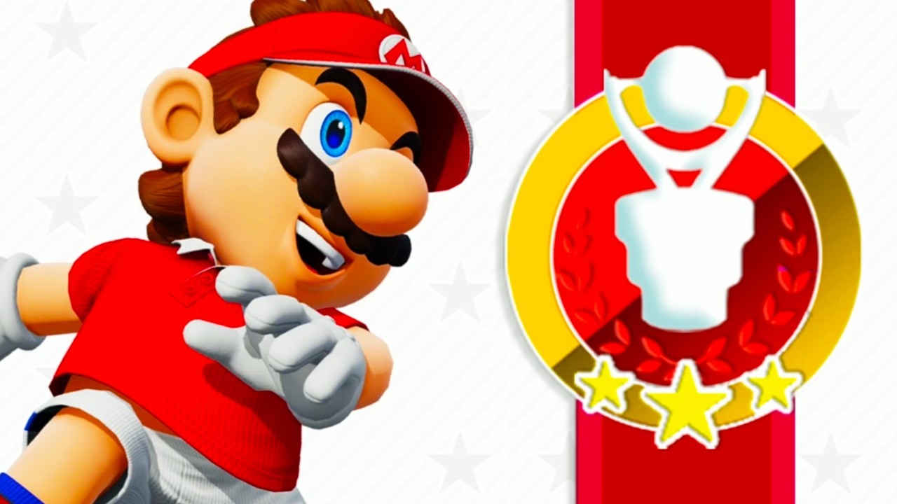 Mario Tennis Fever - All 100 Trials (3 Star Rating)