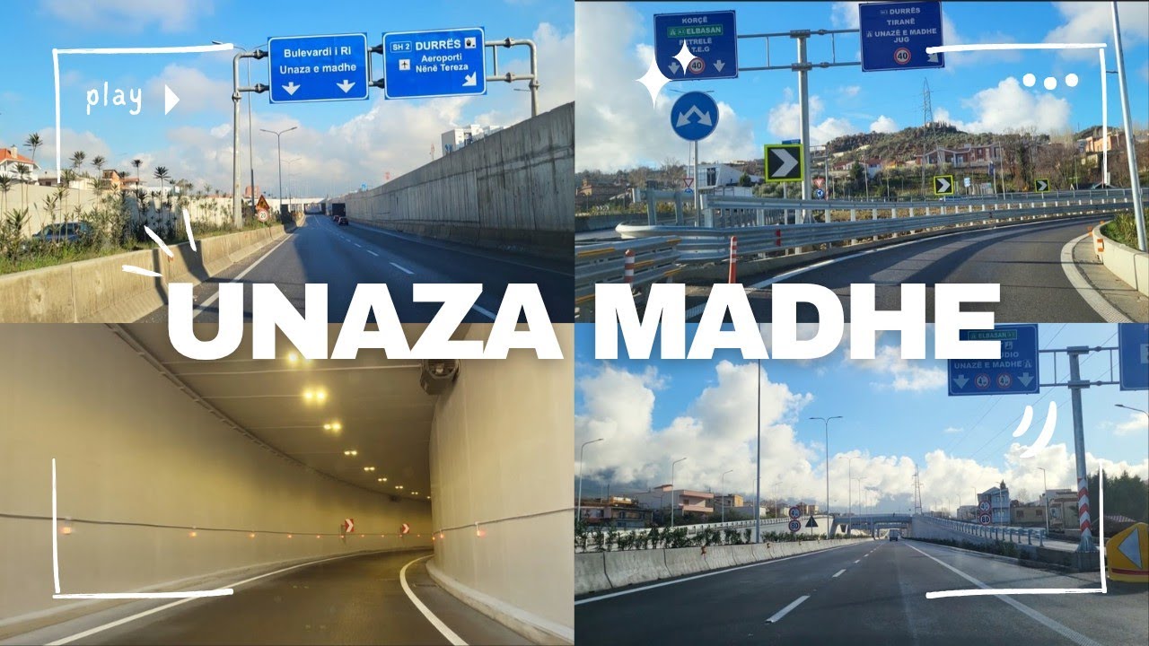 UNAZA E MADHE E TIRANËS - DRIVING TOUR - Video e plotë rruga e përfunduar #subscribe #ontheroad