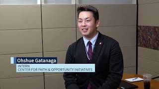 HHS Partnership Center Spotlight: Ohshue Gatanaga, 2019 Summer Intern