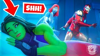 DON'T WAKE SHEHULK... or ELSE! (Fortnite Challenge)