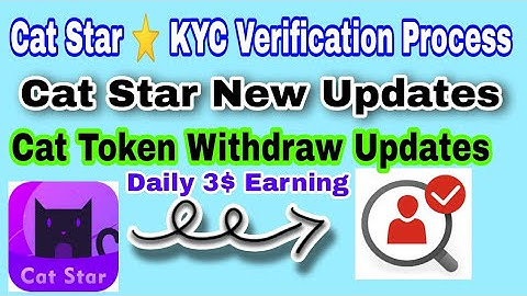 Cat Star Kyc Process And New Updates || Cat Star Spaceship 🌌 Details and Withdraw Process
