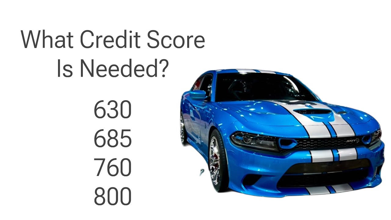 What Credit Score for a Scat Pack or Hellcat
