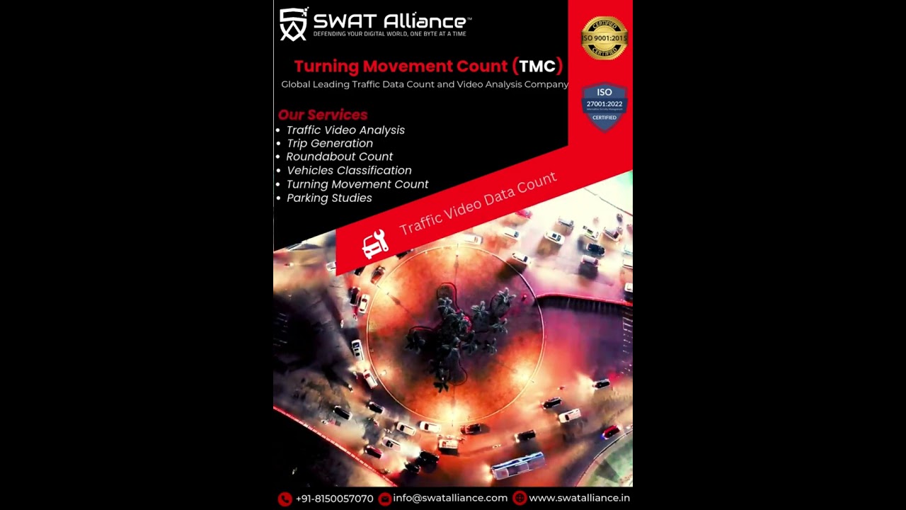 Turning Movement Traffic Survey Video Analysis