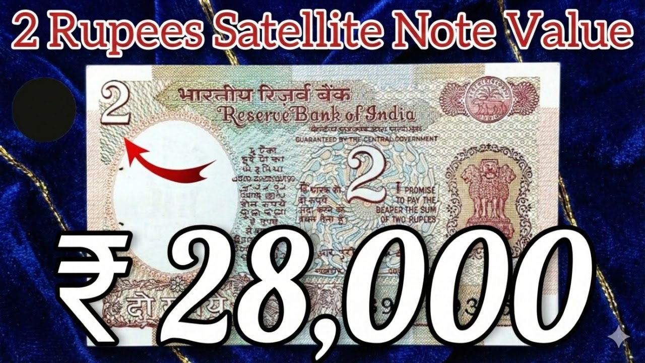 2 Rupees Satellite Note Value | 2 Rs Satellite Note Real Price | Rare 2 Rupees Note Value Today