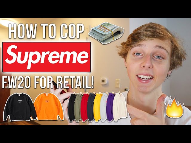 How to Cop Supreme 2022, Guide & Tips