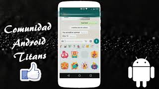 CÓMO OBTENER LOS STICKERS EN WHATSAPP (ANDROID) screenshot 5