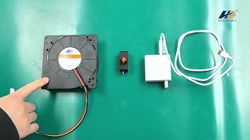 120mm dc blower fan 12032 --- PWM Speed Control