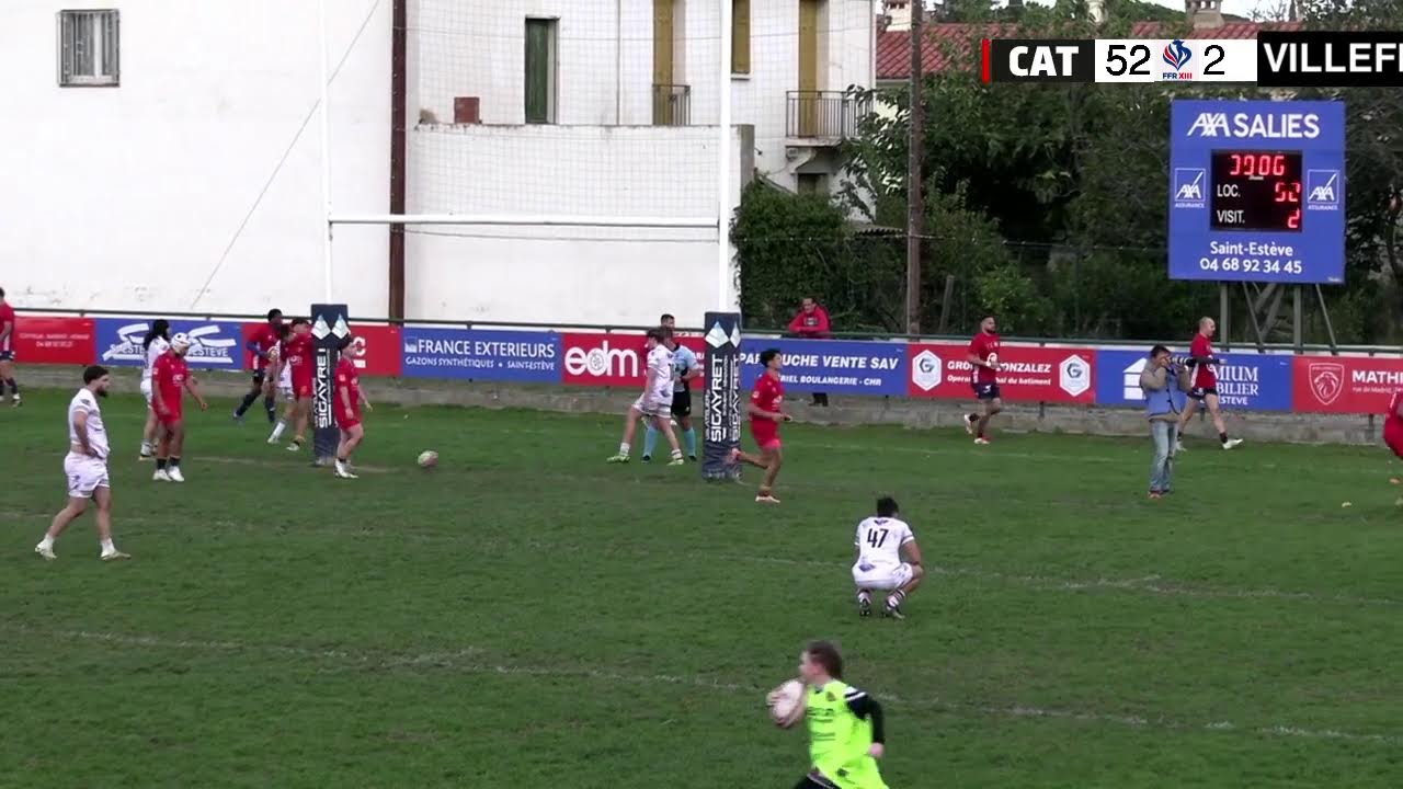 U19 St ESTEVE 13 CAT vs VILLEFRANCHE