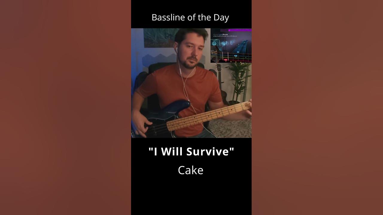 I Will Survive - Cake - #bass line of the day I Will Survive - Cake - #bass line of the day