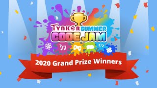 Tynker Summer Code Jam GRAND PRIZE WINNERS