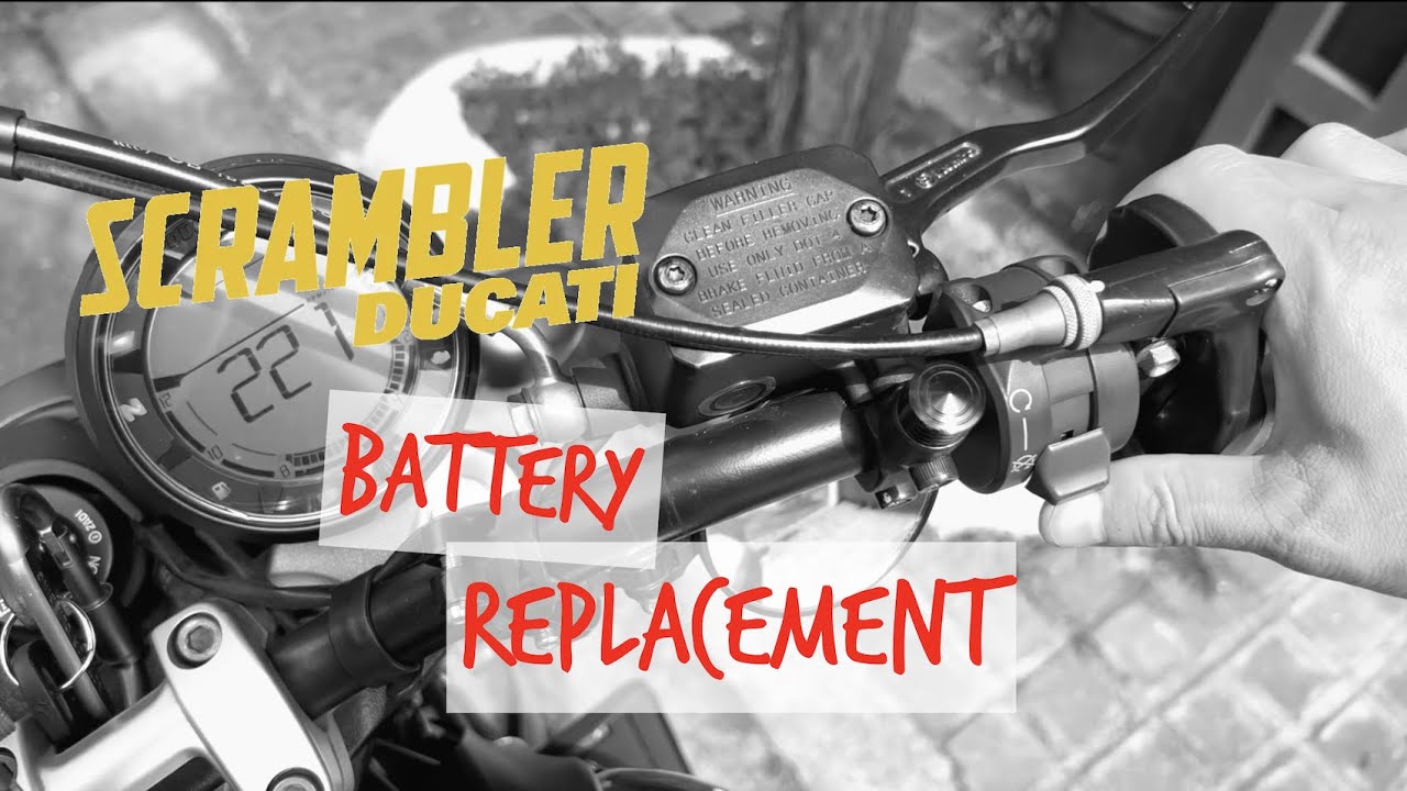 DUCATI SCRAMBLER SIXTY2 400 II BATTERY REPLACEMENT ll Ganti Accu YouTube