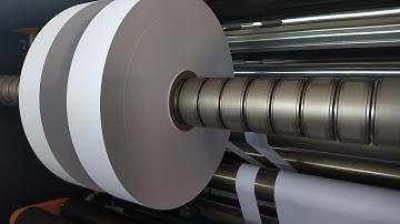 Binbao Machinery Laminated Paper Roll Slitter Rewinder Machine With Air Slipping Friction Shafts