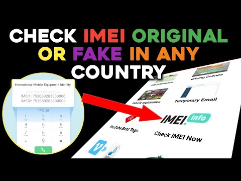 Video: Kaip sužinoti netikrą IMEI numerį?