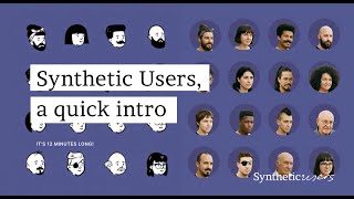 A quick intro to Synthetic Users — navigation and studies Wealth