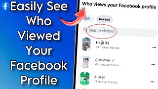How To See Who Viewed Your Facebook Profile  | Android/iOS screenshot 4