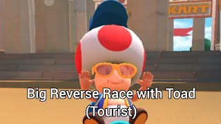 😎 Big Reverse Race with Toad (Tourist) in Athens Dash (150cc) 😎