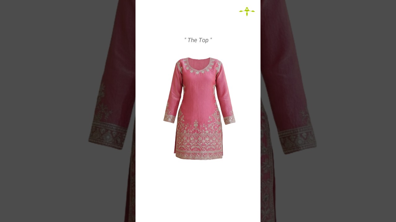 Stunning pink sharara 🩷 | for order 9825341433 