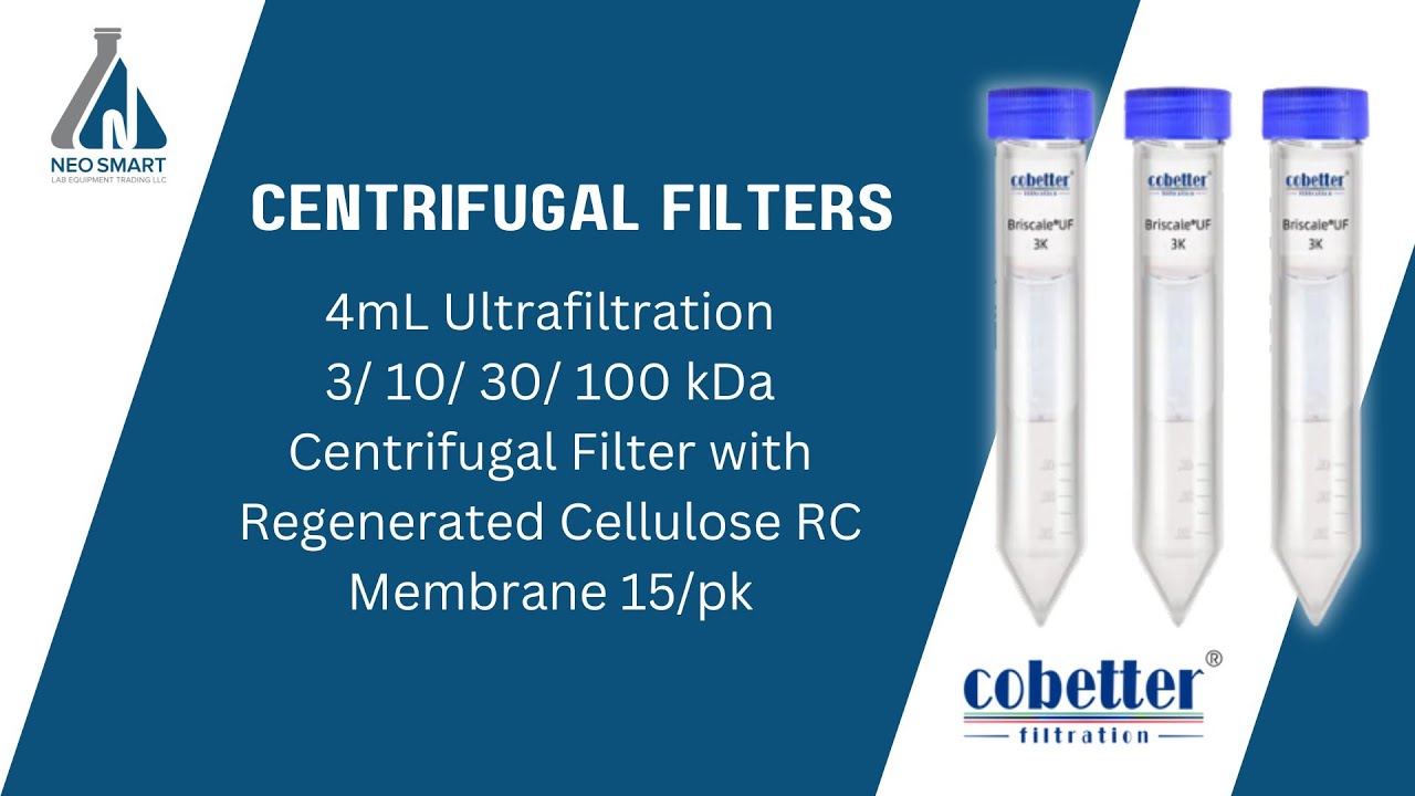 Cobetter Ultrafiltration Centrifugal Filter YouTube