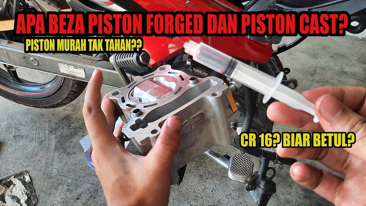 Apa Itu Billet? Piston vs Piston Cast, Cara Kenal Valve Pocket
