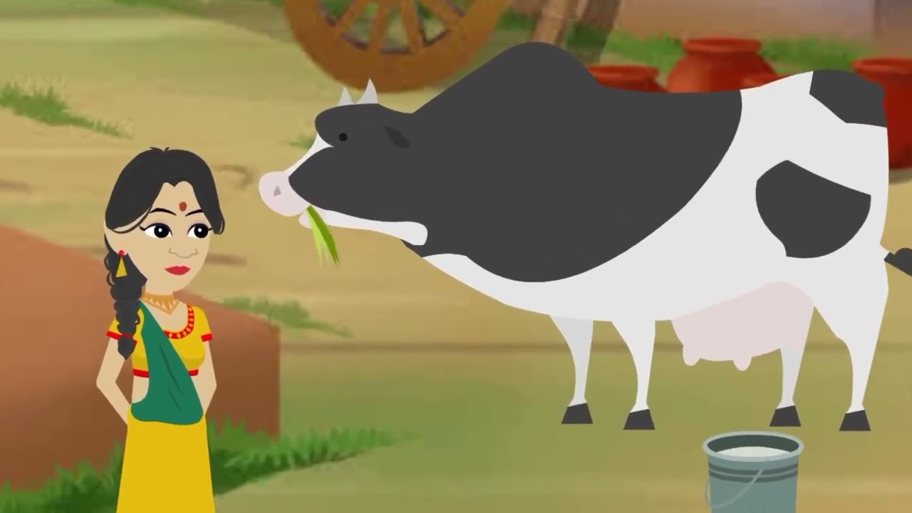 #lalchi bahu ki achhi saas#cartoon video#hindi moral story