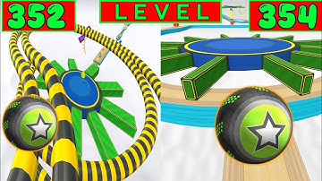 Going Balls Speedrun + Walkthrough | Levels 352-354 Full Gameplay | Android & iOS