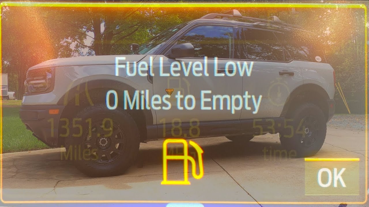 How Far Can You Drive A Bronco Sport On 0 Miles To Empty YouTube how-far-can-you-drive-a-bronco-sport-on-0-miles-to-empty-youtube