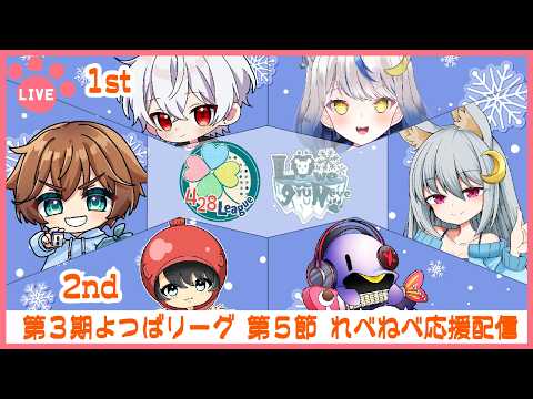 【 第３期 #よつばリーグ ／ 第５節 】Löwe giù Neve 応援配信