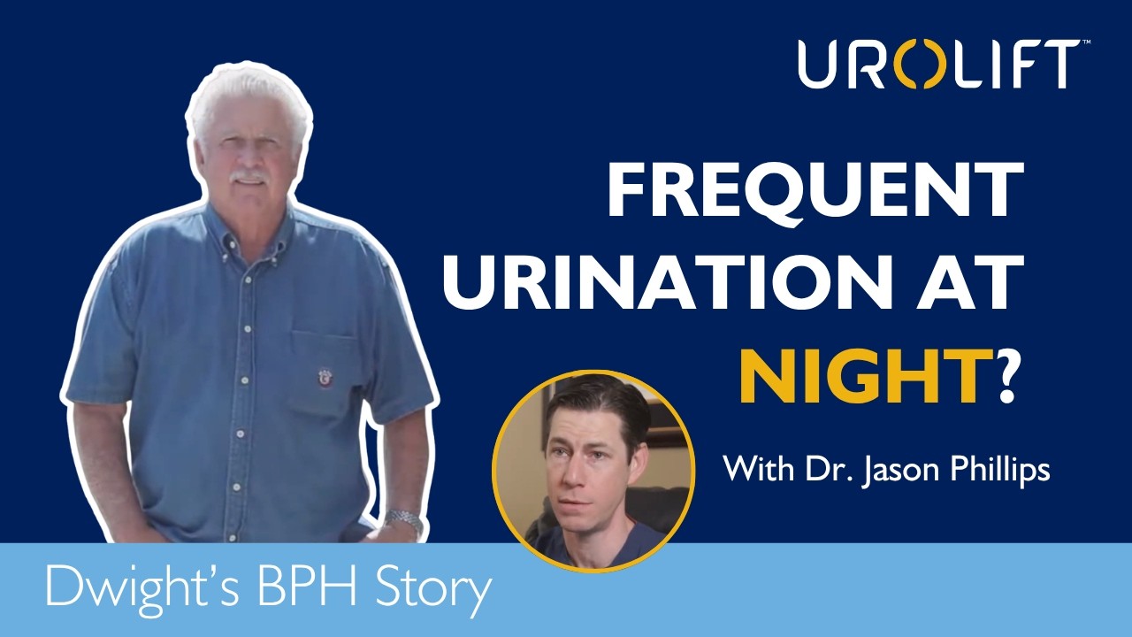The UroLift System Patient Testimonial Video Vista CA YouTube