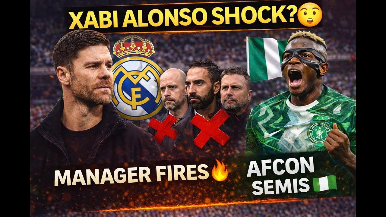 Xabi Alonso OUT, Managers Fired, AFCON Semis & Midweek Games
