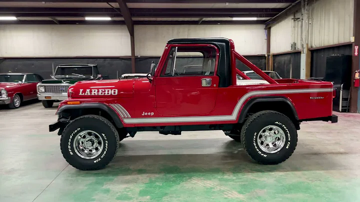 *SOLD* 1985 Jeep Scrambler  / 5.7L LS Swap / Auto / 4x4 / AC #076727