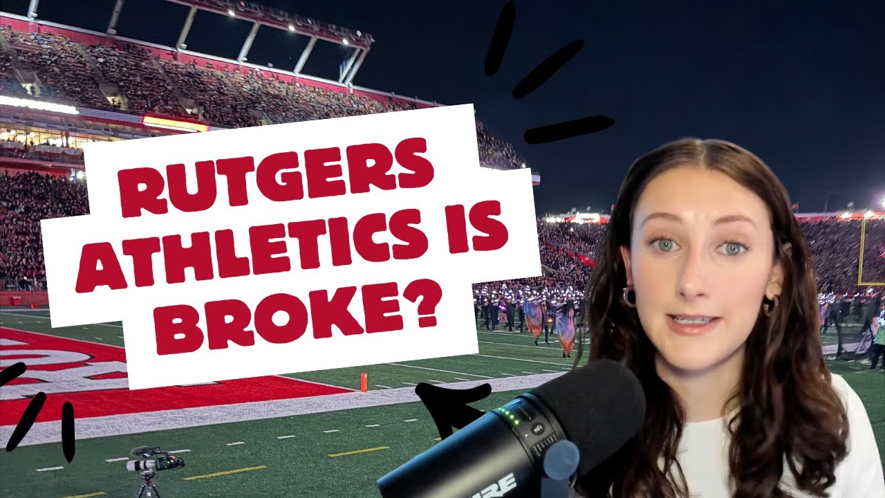 How did Rutgers athletics end up with a 78 million dollar deficit?